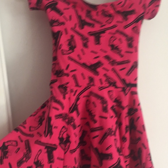 Betsey Johnson gun dress. Vintage very rare large 80’s - Picture 11 of 16